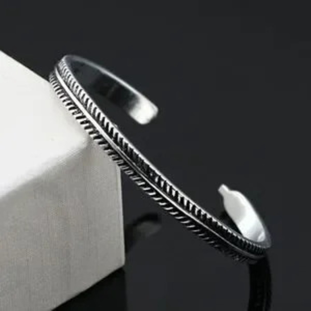 New Retro, Vintage Silver Bracelet for?Women and Men
